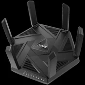 ASUS RT-AXE7800 Gaming Tri-Band WiFi 6E AX7800 wireless router, 802.11ax/ac/a/g/b/n, 574+4804+2402 Mbps