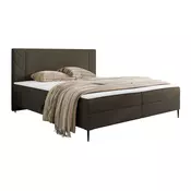 Boxspring krevet Providence 200 (Polo 877) Bracni, Boxspring, Smeda, 160x200, Tkanina, Dostupno, 161x208x104cm