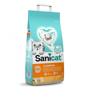 SANICAT grudvajući posip za mačke Vanila-Mandarina - 8L