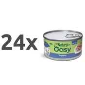 Oasy Cat Natury Adult fileji v želeju, konzerva - tuna 24 x 85 g