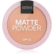 Gabriella Salvete Matte matirajoči puder z vlažilnim učinkom odtenek 03 (SPF 15) 8 g