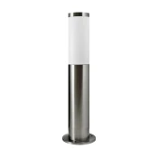 LED prigušiva spoljašnja lampa LIVIA 1xE27/6W/230V 45 cm IP44 srebrna