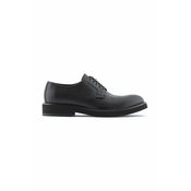 Kožne cipele Emporio Armani za muškarce, boja: crna