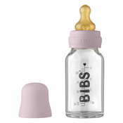 BIBS staklena bočica (set) - Dusky Lilac (110 ml)
