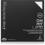 Diego dalla Palma Oh My Lift! Fresh Look Mask Eye Contour&Forehead učvrstitvena maska iz platna za konture obraza 15 ml
