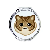 shumee Siberian - žepno ogledalo za torbico znamke Art-Dog
