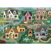 Pieces & Peace - Puzzle Cottage Lane - 1 500 kosov