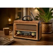 RX-BT89 retro prijenosni radio s Bluetoothom, FM, USB, SD i TWS funkcijom