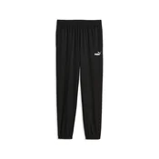 PUMA Essentials Logo Woven Pants Men, Clothing, Black, M