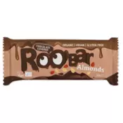 BIO Roobar veganska ploščica – mandelj & čokolada, 30 g