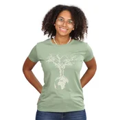 Life-Tree Majica Weltenbaum zelena