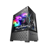 Računalniško ohišje Mars Gaming MC-SE2 Mini Tower, črno