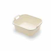 Plastično vedro z dvema ročajema v krem barvi Addis, 39 x 32 x 14 cm