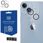 3MK Lens Pro Full Cover iPhone 13 Mini/ 13 Tempered Glass for Camera Lens with Mounting Frame 1pc