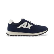 Armani Exchange za moške. XM001960AF19388MB005 Trenirke Slog mornarsko modra (46), Ravna stran, Čipke, Priložnostno, Mornarica