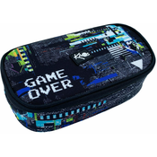 Ovalna školska pernica Kaos Maxi - Game Over