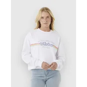 Rip Curl Keepsakes Relaxed Crew Sweater white