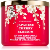 Bath & Body Works Japanese Cherry Blossom dišeča sveča 411 g