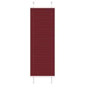 Plisirana zavjesa Bordo crvena 50x150 cm Širina tkanine 49,4 cm Poliester