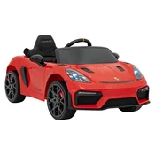 Licenciran avto na akumulator Porsche 718 MP4 - rdeč