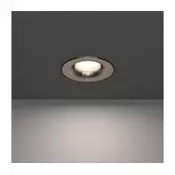 Eglo 902275 - LED kupatilsko ugradno plafonsko svetlo SALABATE, LED 4,9 W, 230 V, precnik 8,8 cm, IP65, hrom