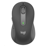 Logitech Signature M650 L Wireless Mouse for Business, Für Rechtshänder, 5 Tasten, Graphite