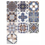 shumee Samolepilne PVC tapete iz patchwork ploščic, komplet 10 kosov, 20x20cm zm-06-040