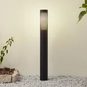 Lindby svetilka za pot Lurinda, črna, aluminij, O 10,5 cm - Sodobni - črna mat