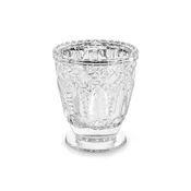 shumee Svečnik, srebrn, 8 cm (1 paket/4 kosi)