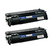Komplet Canon 708 / 0266B002 / CRG-708 / LBP 3300, 3360 kompatibilna tonerja (2) - 2 Ă— ÄŤrna