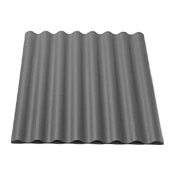 Plošča valovita V8, rdeča, 1250x1000mm