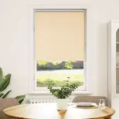 Rolo zavjesa Blackout Bež 65x130 cm Širina tkanine 60,7 cm