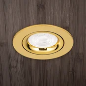 ORION Choice ugradbeni reflektor, aluminij, zakretni, zlatni - Dnevni boravak/blagovaonica - zlato - Metal