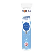 BIOFAR Kalcijum+Vitamin D3, 20 Eff