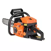 VEVOR Motorna žaga 62 cc bencinska 508 cm vodilna palica oranžna