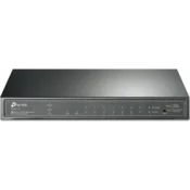 TP-Link Mrežni switch SG2210P, 10-portni, Gigabit, Smart, Crni