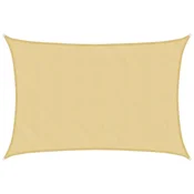 Jedro protiv sunca boje pijeska 3 x 2 m 100 % poliester Oxford