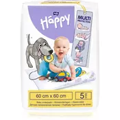 BELLA Baby Happy Size L previjalne podloge za enkratno uporabo 60x60cm 5 kos