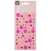 Craft Sensation Kreativa Stikeri Cvece - Roze - 52056