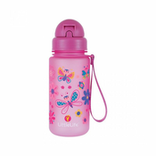LittleLife otroška steklenička za vodo 400 ml, metulji