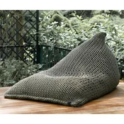 Casa Padrino luxury beanbag green 90 x 140 cm - XXL cotton beanbag with waterproof inner cover - Living room accessories - Garden accessories - Luxury accessories