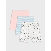 Sinsay - Kratke biciklisticke 3 pack - krem