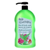 Gel za prhanje in šampon 2v1 z evkaliptusovim oljem Naturaphy 1000ml 30108