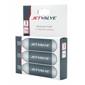 Boxman WELDTITE Jetvalve plinska kartuša 3 x CO2 jeklenke (25g), komplet 3 kosov.