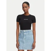Calvin Klein Jeans Majica LV047G816G Črna Slim Fit