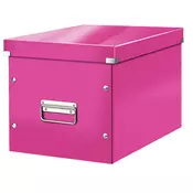 Leitz Click&Store kvadratna škatla, velikost L (A4), roza