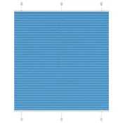 Plisirana zavjesa Plava 115x100 cm Širina tkanine 114,4 cm Poliester