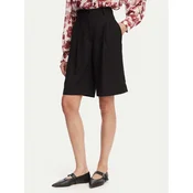 ACCESS FASHION Bermuda kratke hlače 63-5115-183 Črna Relaxed Fit