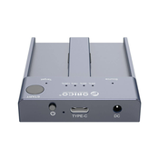 ORICO postaja za SSD, Dual Bay M.2 NVMe, Offline Clone, USB-C, M2P2-C3-C