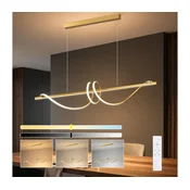 BRILAGI - LED zatemnitveni lestenec na jekleni vrvici SIGNATURE LED/50W/230V 120 cm zlata + z daljinskim upravljalnikom